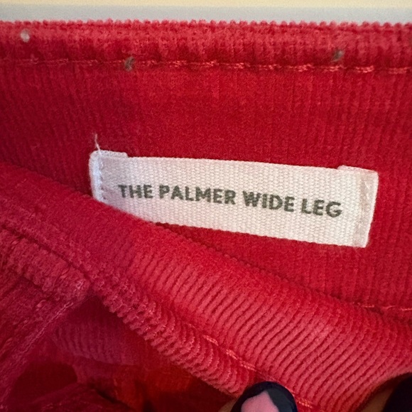 LOFT Raspberry Women's wide Leg Pants - Picture 2 of 4